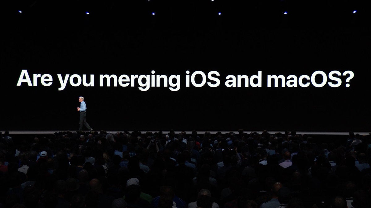 wwdc 2018 fusion d'ios mac
