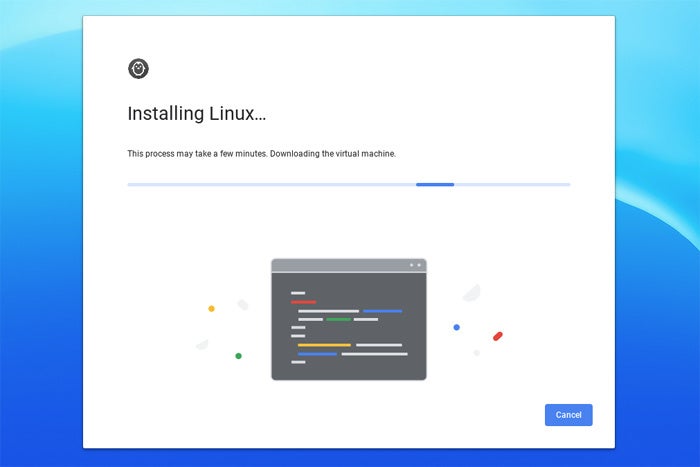 linux apps chrome os installing linux