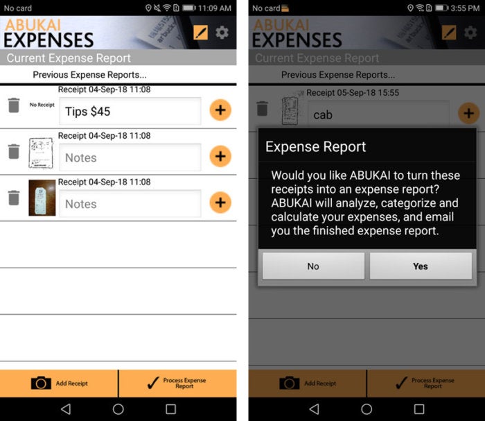 best expense tracker for android manual input