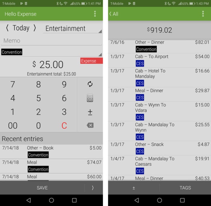 android best expense tracker camera
