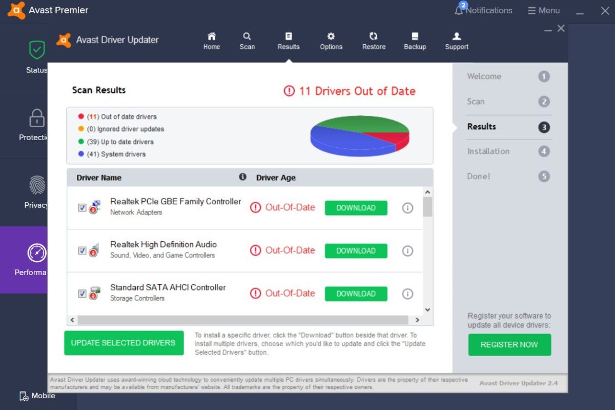avast update driver activation key 2019