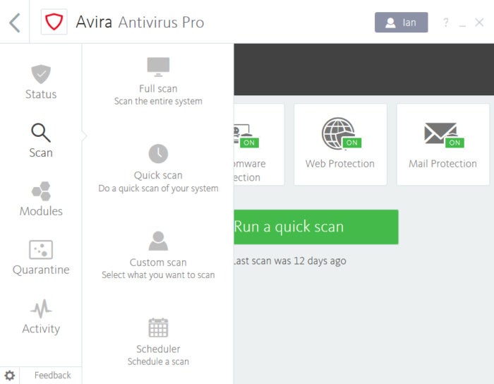 avira program wont open