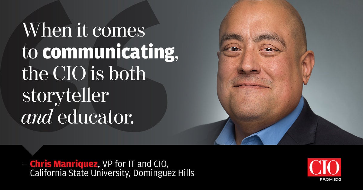 Chris Manriquez, VP for IT and CIO, California State University, Dominguez Hills