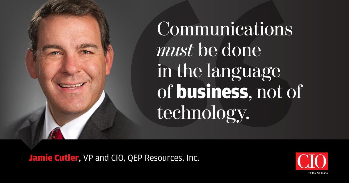 Jamie Cutler, VP and CIO, QEP Resources, Inc.