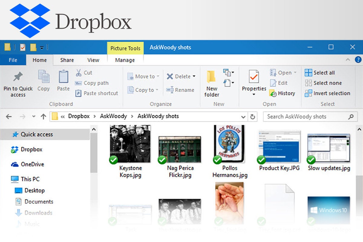 Computerworld  >  Free Apps for Windows 10 > #16 - Dropbox