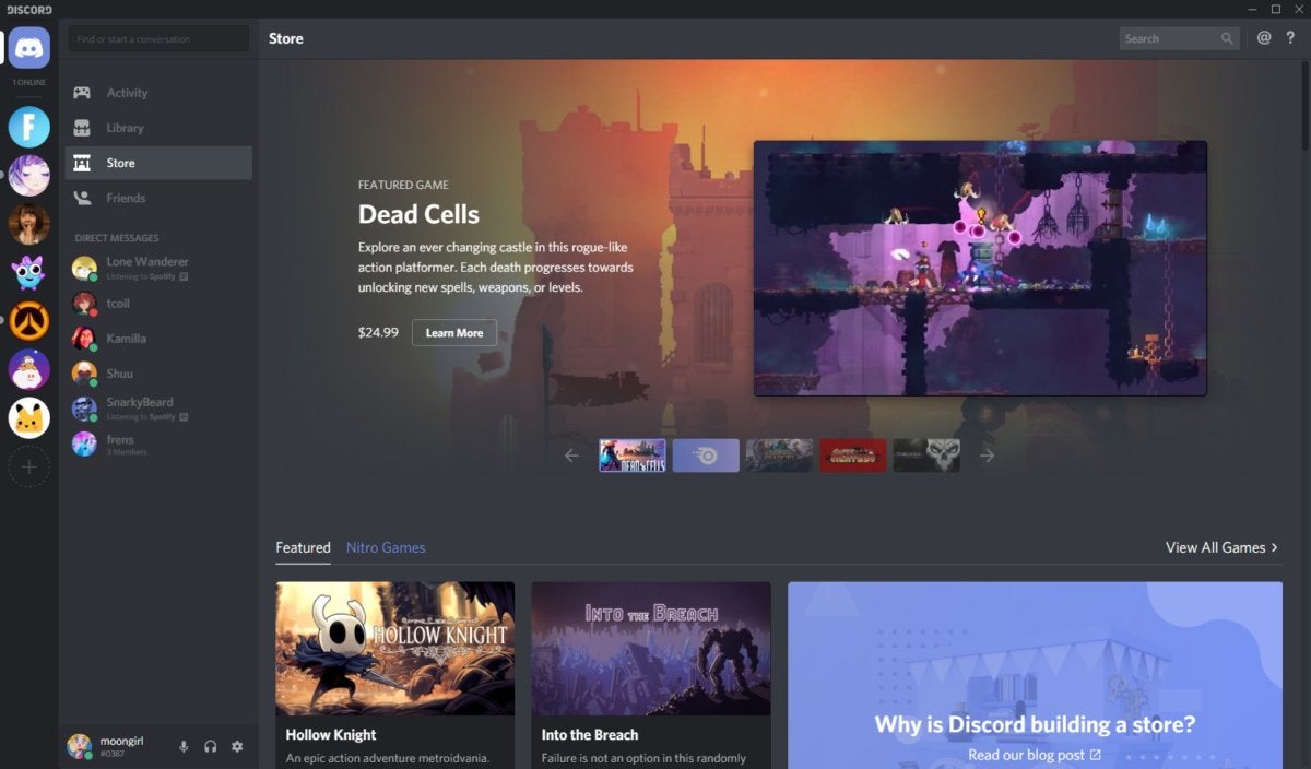 Discord S Store And Nitro Game Subscription Launches Worldwide