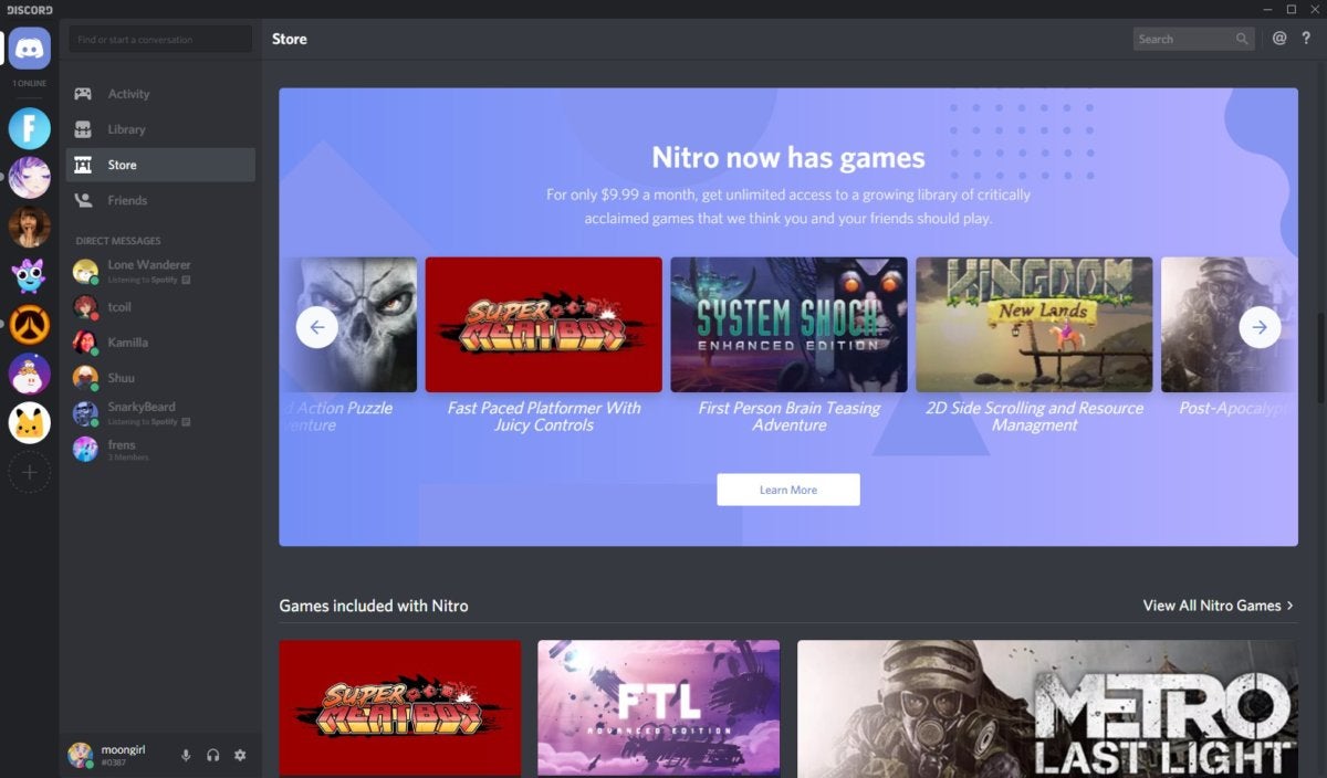 Discord's Store and Nitro game subscription launches ...