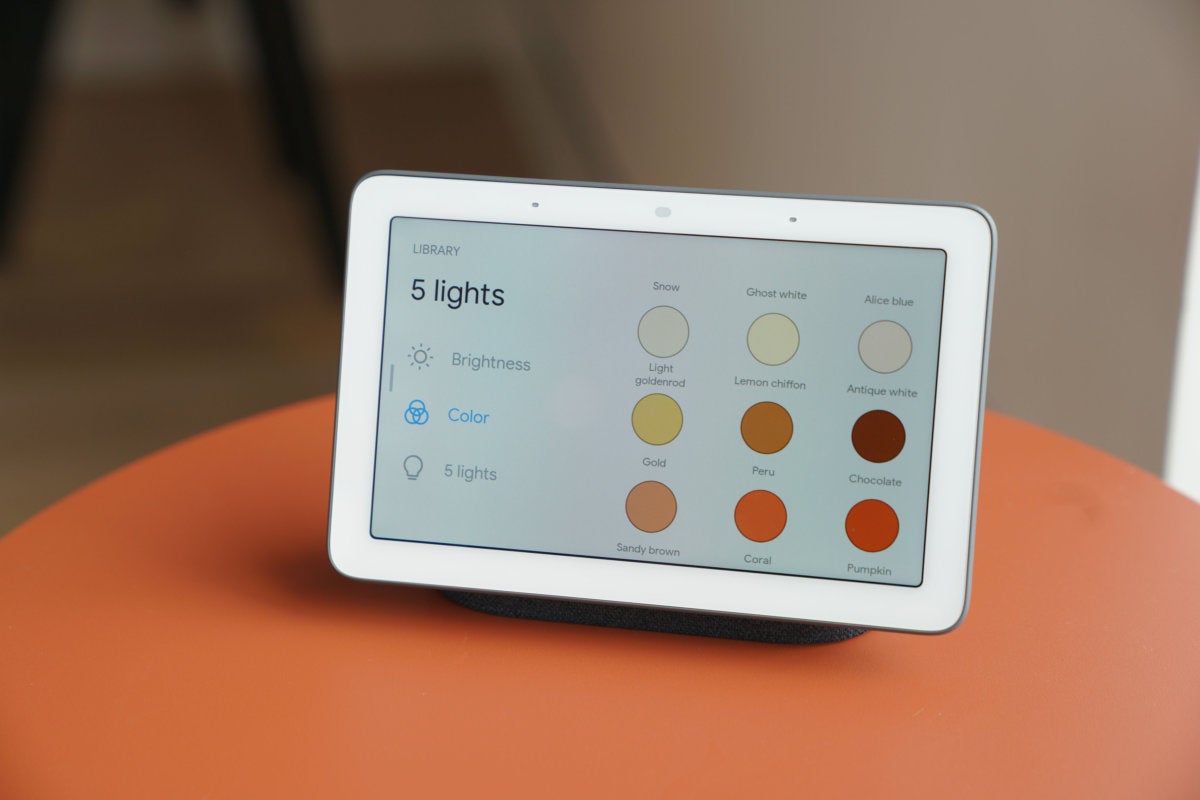google home hub with ring camera