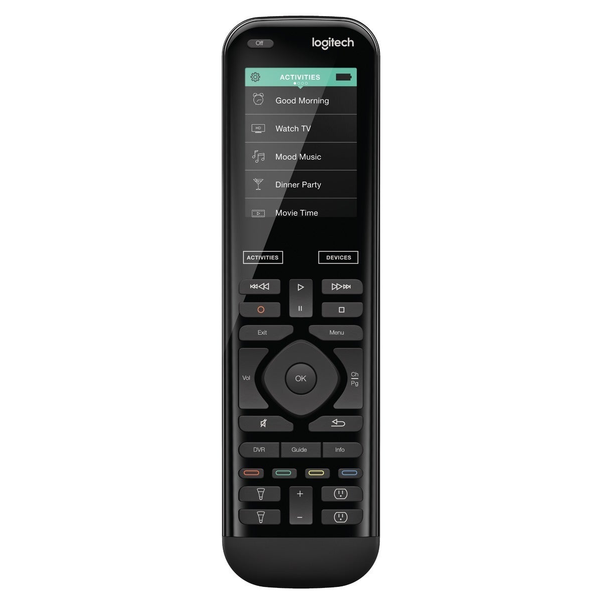 logitech harmony elite remote control and smart hub black