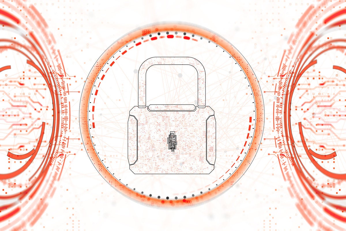 firewall network security lock padlock cyber security