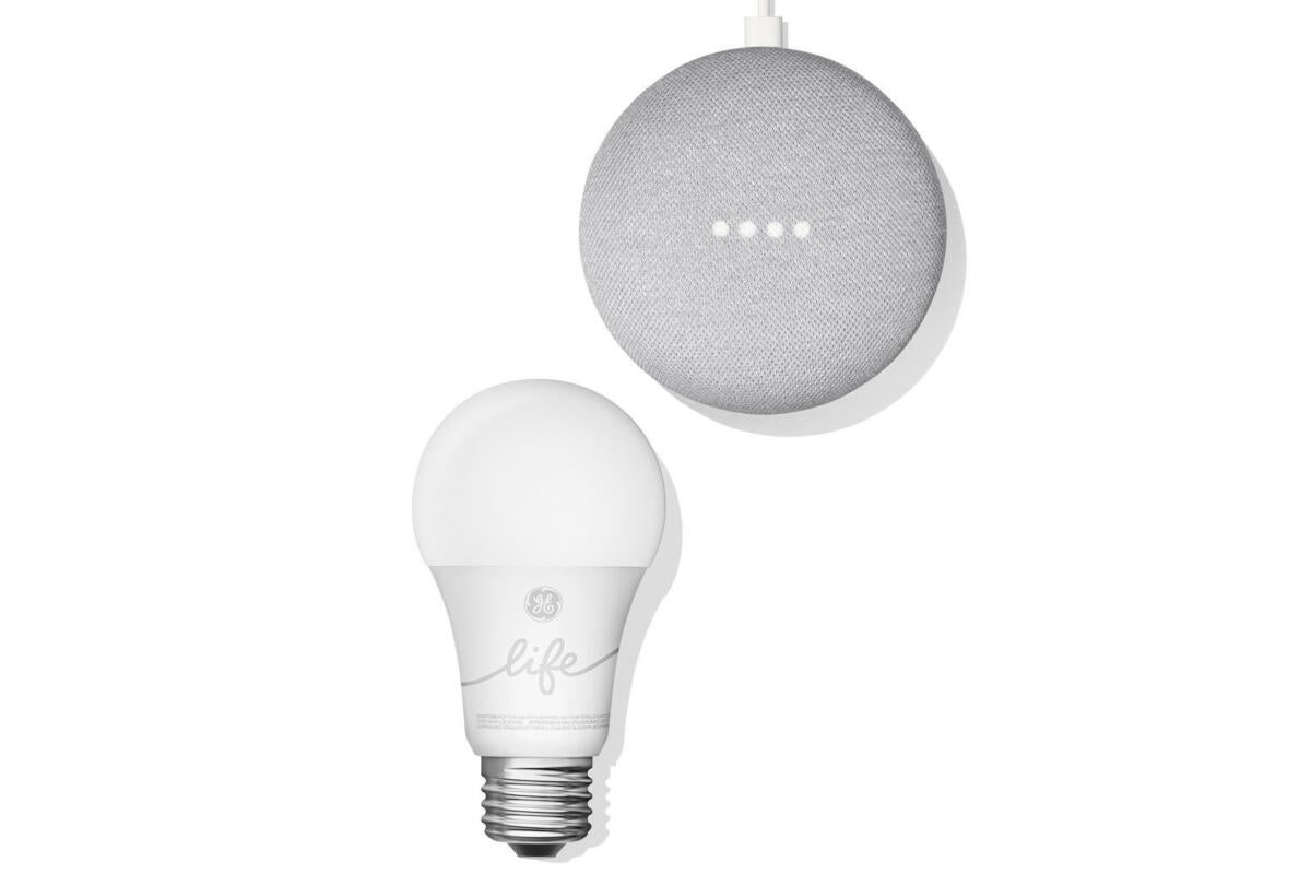 ge lights google home