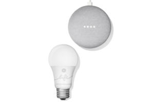 C by GE and Google Home Mini