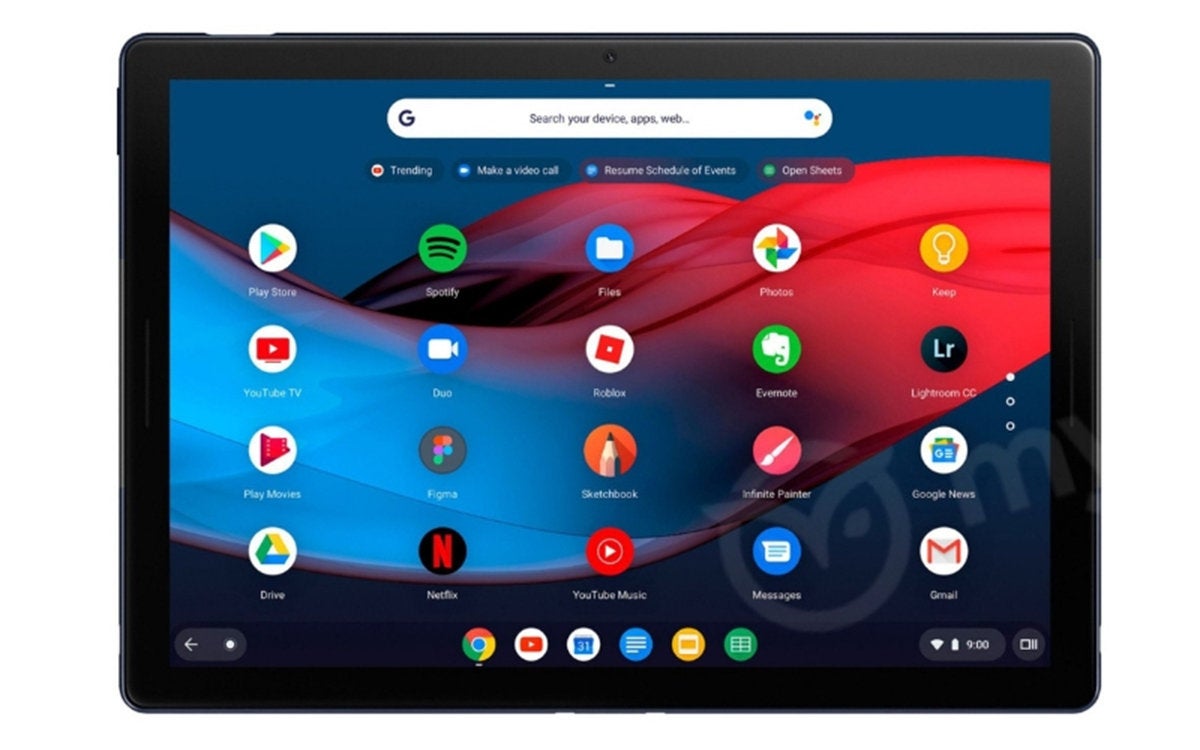 google pixel slate leak