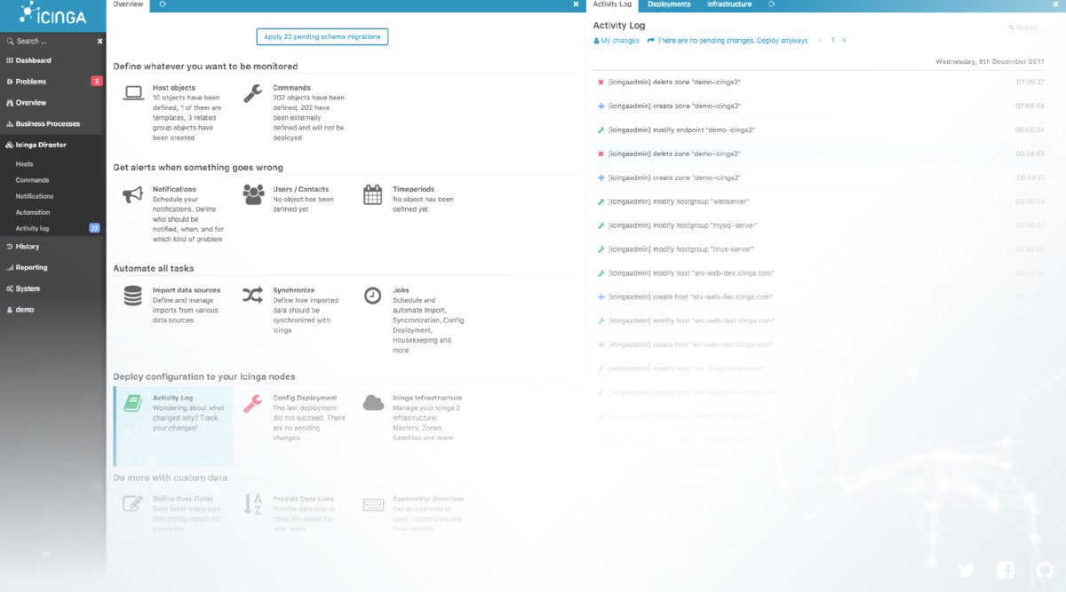 一世cinga Web 2 module: Icinga Director, configuration deployment tool