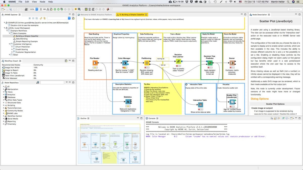How To Use Knime For Data Science Infoworld 4744