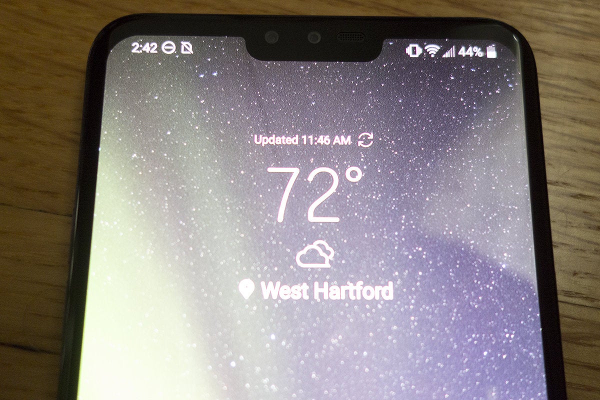 lg v40 notch