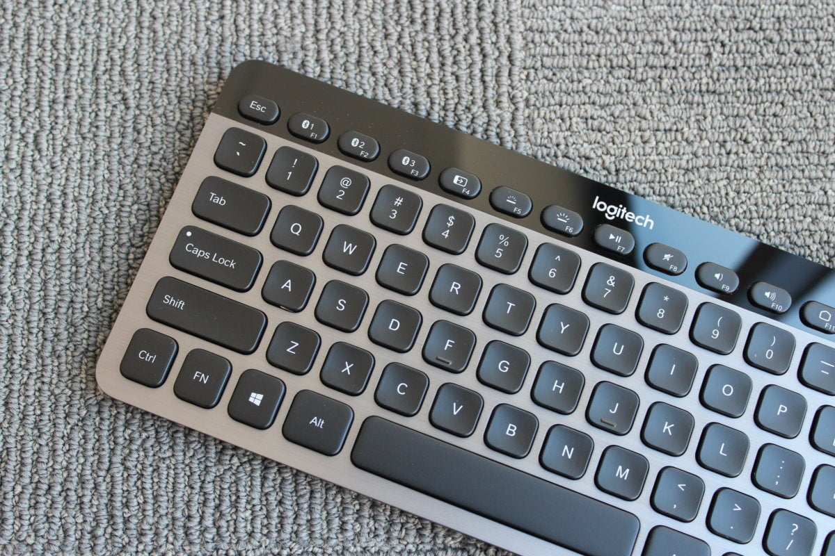 Logitech K810 Multi Device Keyboard Review A Mobile Convenience Missing Just One Thing Pcworld