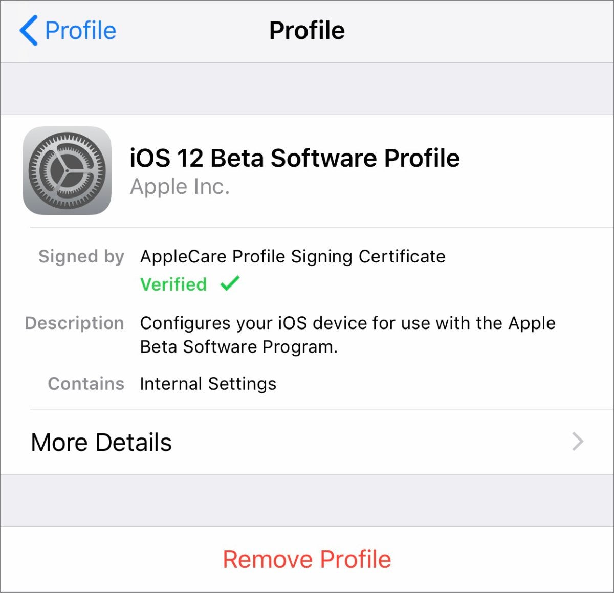 mac911 remove beta profile 12