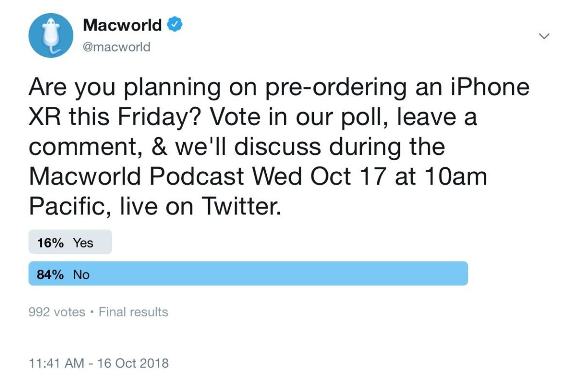 macworld podcast iphone xr preorder 101718