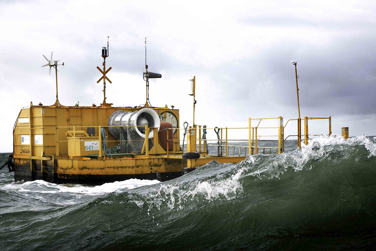 Ocean Energy, wave energy, undersea data center
