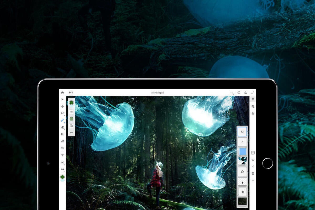 photo of Adobe introduces real Photoshop on iPad, coming in 2019 image