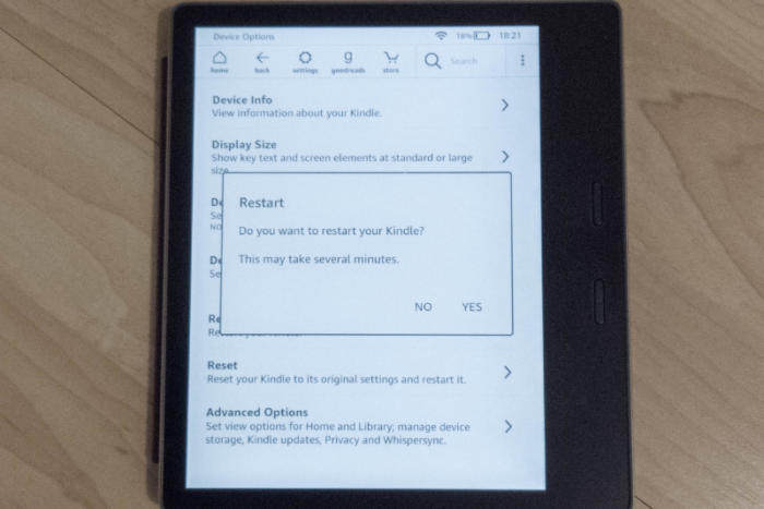 How to reset or restart your Kindle | PCWorld