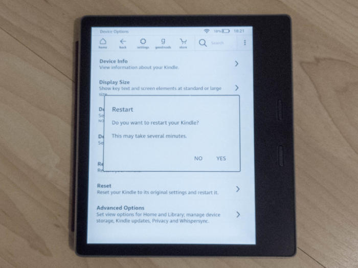 How To Reset Or Restart Your Kindle Pcworld