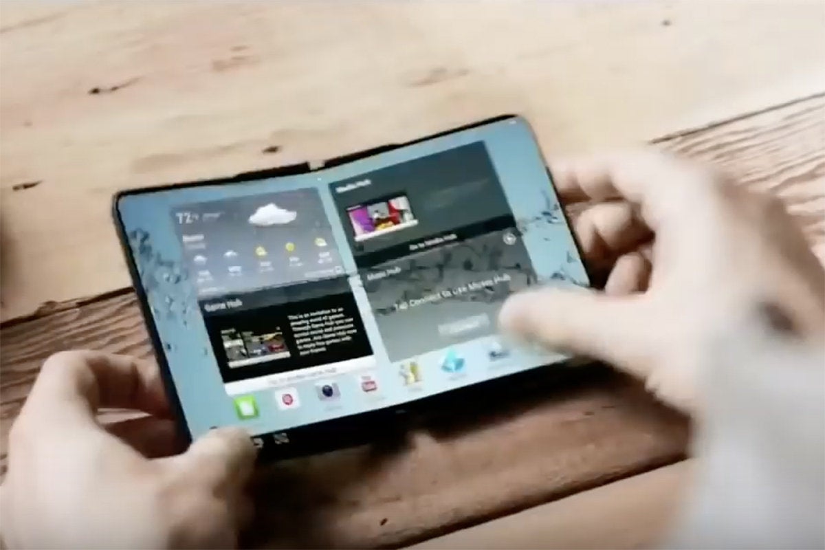 new samsung phone foldable