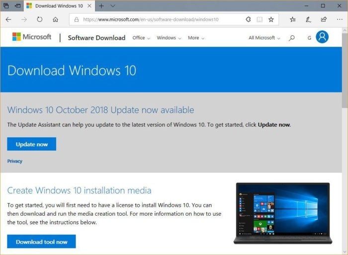 win10 october 2018 update