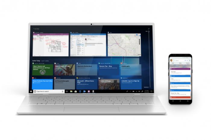 windows 10 october 2018 update laptop and phone 2
