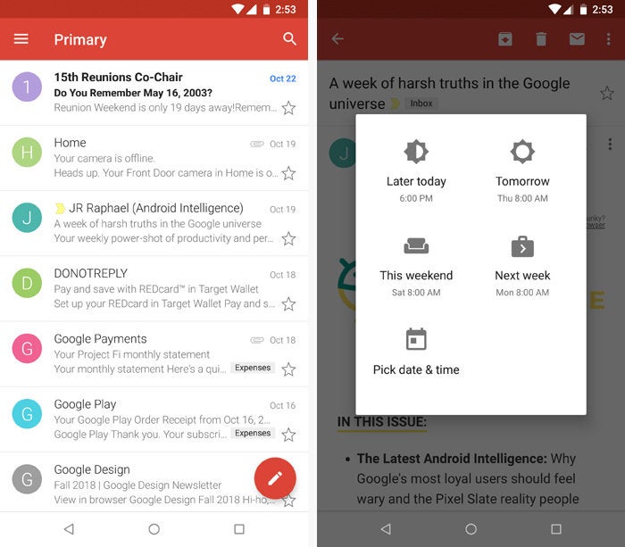 The best email and texting apps for Android | Computerworld