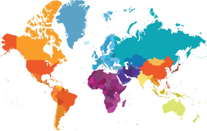 carte mondiale 23andme