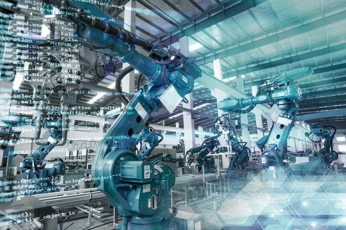 4 industrial iot robotics automation manufacturing code
