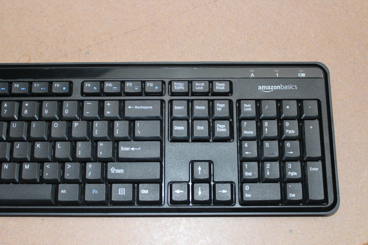 amazonbasics wireless keyboard right