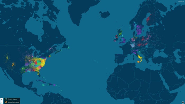 ancestrydna genetics communities