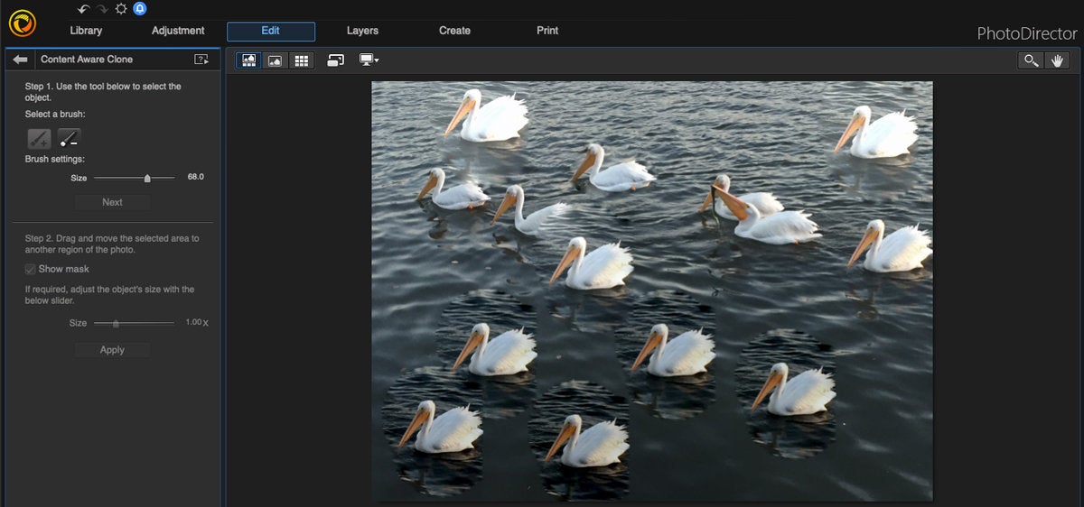 cyberlink photodirector mac content aware clone 2