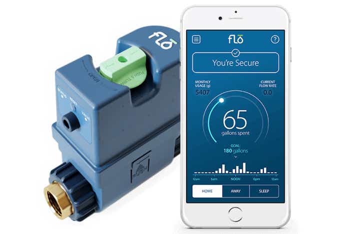 Flo by Moen Smart Water Shutoff -- Best leak detector with automatic shut-off valve, runner-up