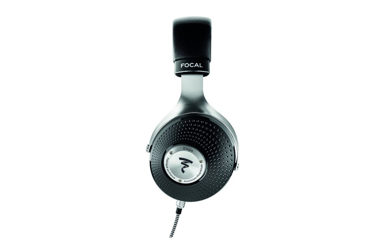 Elegia has angled drivers, positioned towards the front of the headphone and visible when looking at