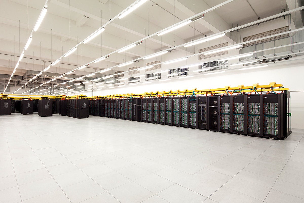 General view of the SuperMUC-NG, LRZ / Leibniz Supercomputing Centre, Garching bei München, Germany