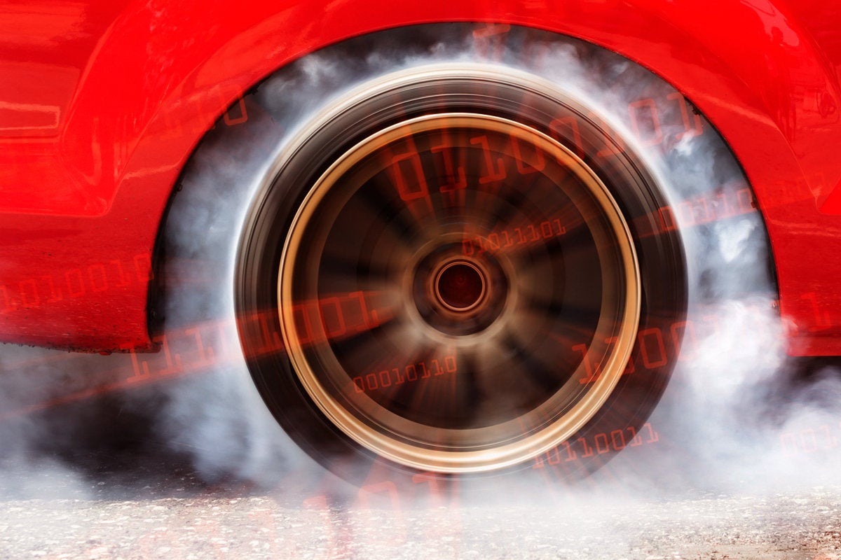 hyper convergence speed burning rubber tire binary fast by tao55 getty images 100780208 large
