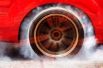 hyper convergence speed burning rubber tire binary fast by tao55 getty images