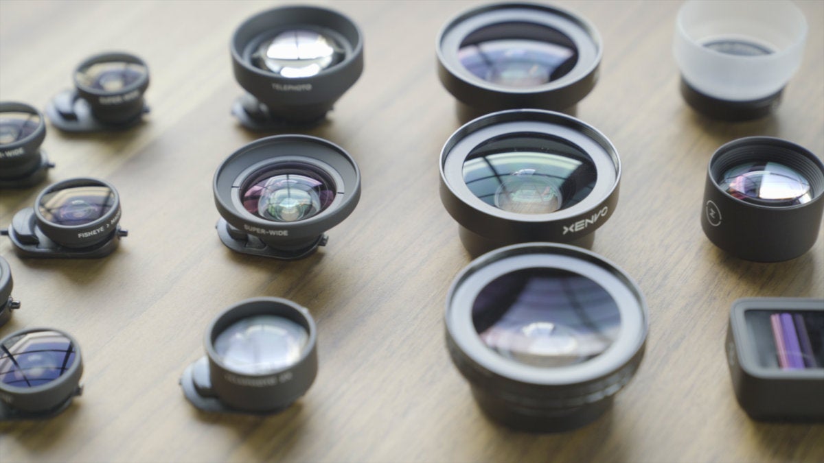 iPhone lenses