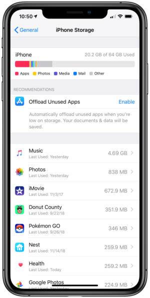 iphone storage apps
