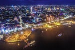 losari beach makassar indonesia at night adiartana getty