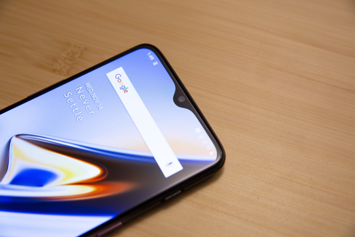 oneplus 6t notch