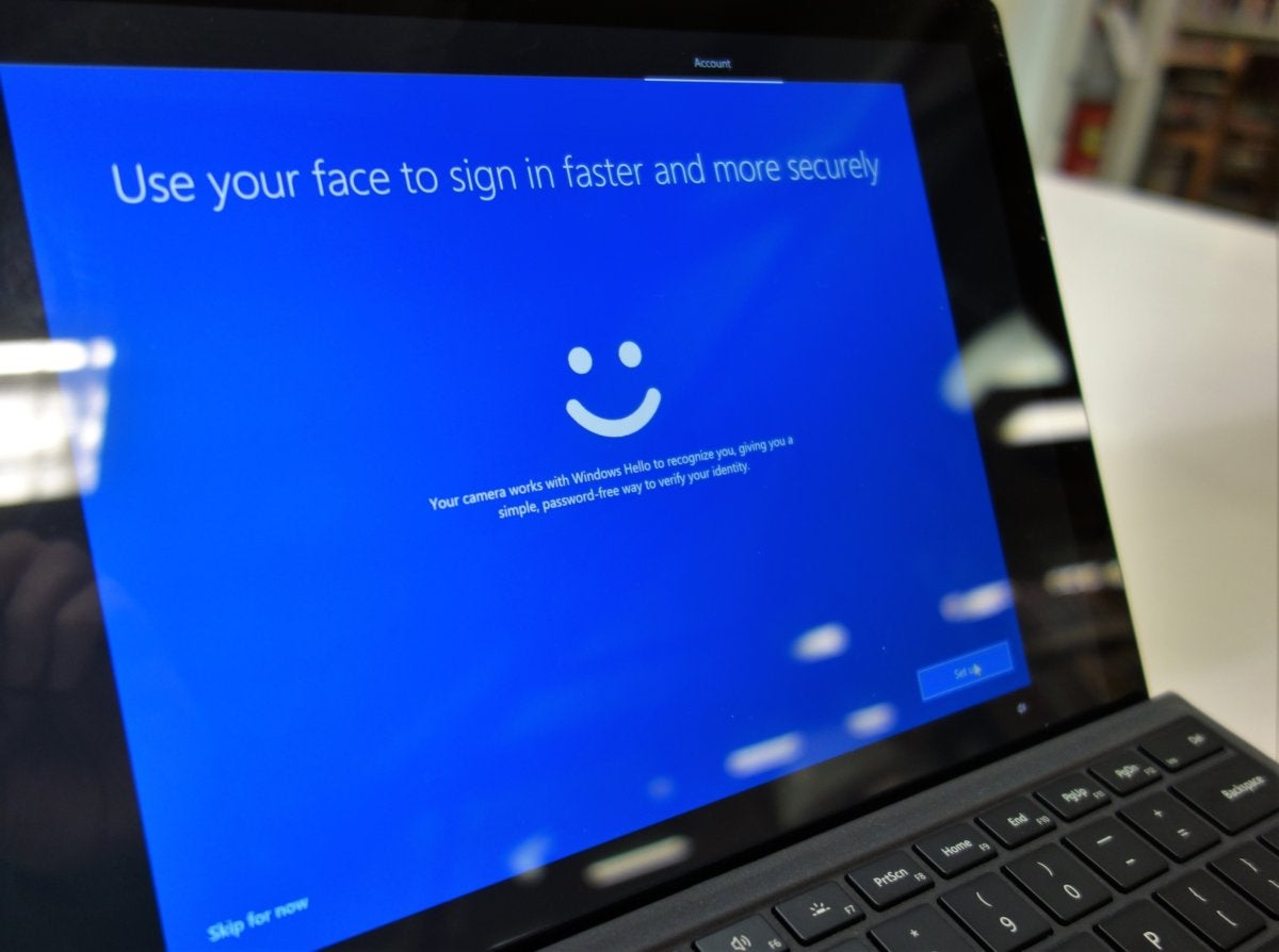 Personnalisation de Windows 10 oobe windows hello