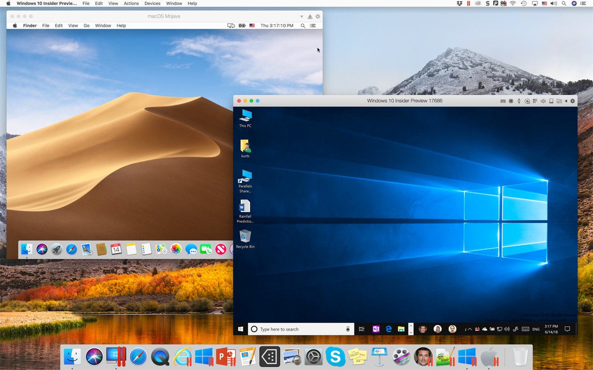 parallels desktop 14 with mojave and windows 10