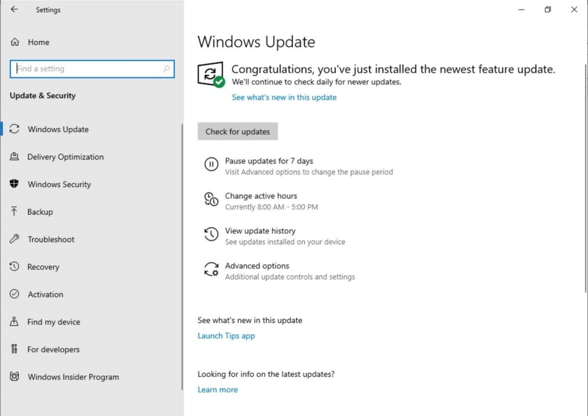 Windows 10 pause windows updates
