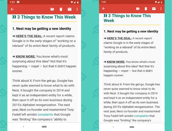 Pixel 3 vs. Pixel 2 (d)