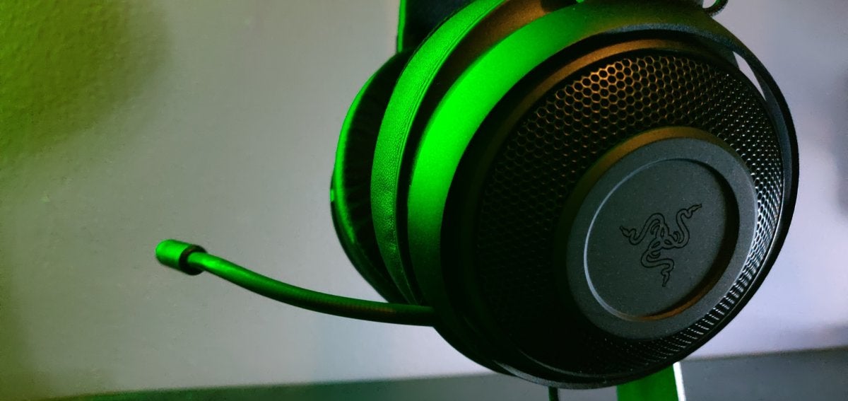 Razer gaming headset discount kraken tournament 7.1 green